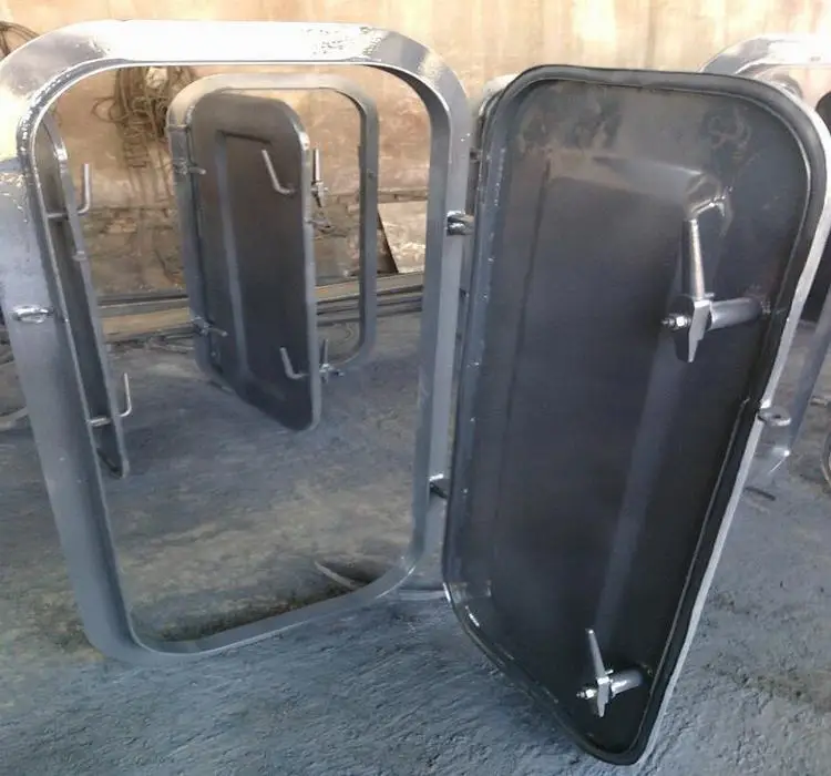 Marine Steel Single Handle Quick Open Quick Close Watertight Door for Ships