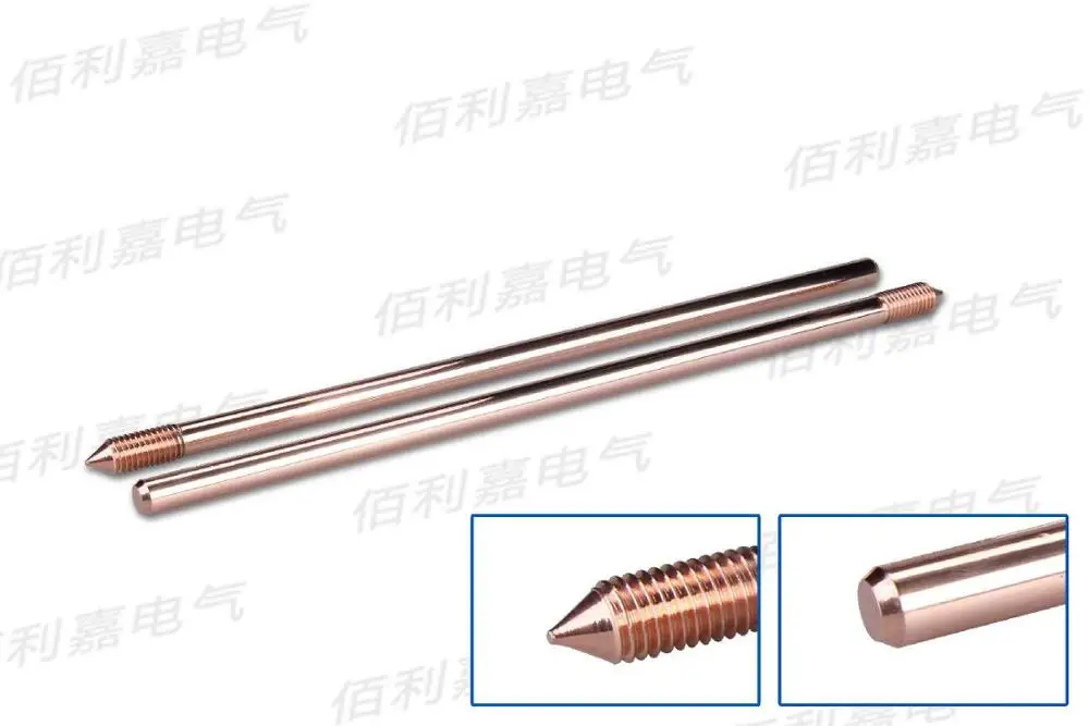 copper clad steel ground rod UL certificate factory supply