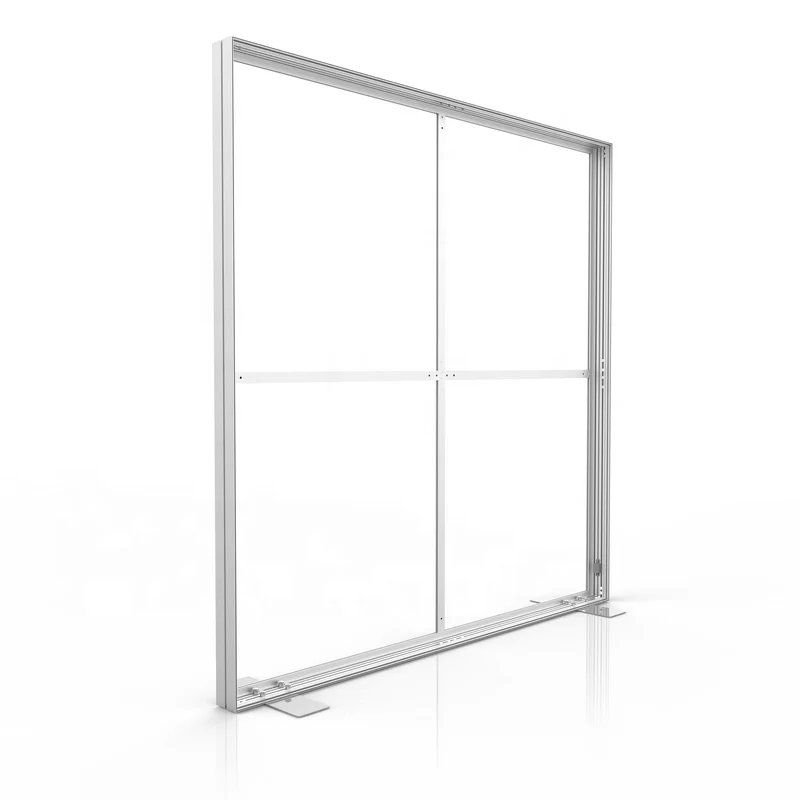 Aluminum SEG frame fabric led light box for trade show display