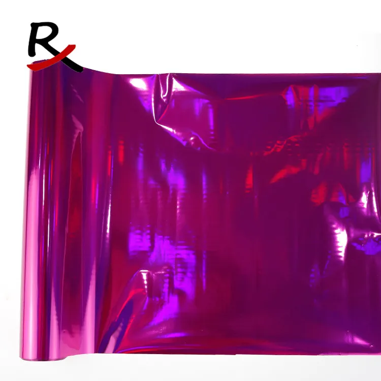 S002# custom hot stamping foil hologram for fabric & leather