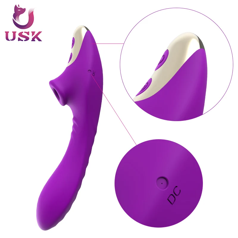 Sex Toys Women Suction Nipple Clitoris Sucking G Spot Stimulator Dildo Clit Sucker Vibrator