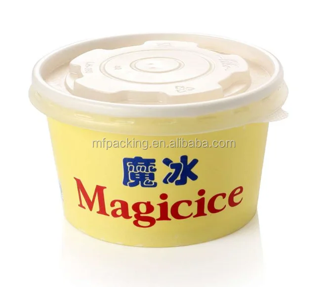 
780cc disposable paper icecream bowl for icecream/custom printed ice cream cup 