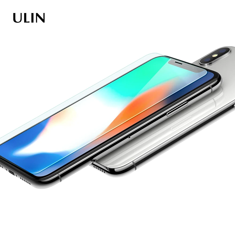 Prix De Gros Ultra Slim 9H Screen Guard 2.5D Film En Verre Trempe Pour For Iphone X Protecteur decran