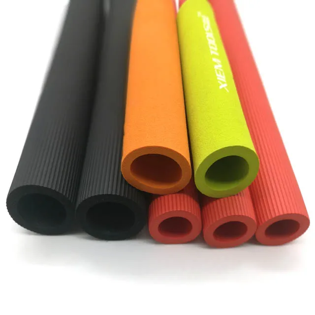 China supplier High temperature high rebound silicone round foam tube
