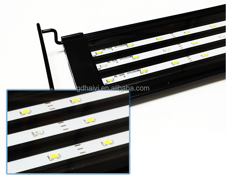 
Seabillion high quality HL3080A-1 30W dimmable sunrise and sunset LED aquarium bracket lamp for artificial coral reef 
