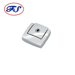 FAYSHING кожаная шкатулка для ювелирных изделий, фурнитура с замком для ключей, защелка для чемодана, груди, багажника, защелка FS1077