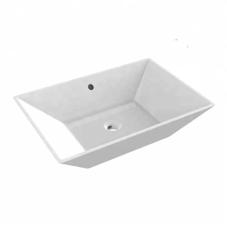 V-shaped Artistic Basin, Ceramic Vessel 5921
