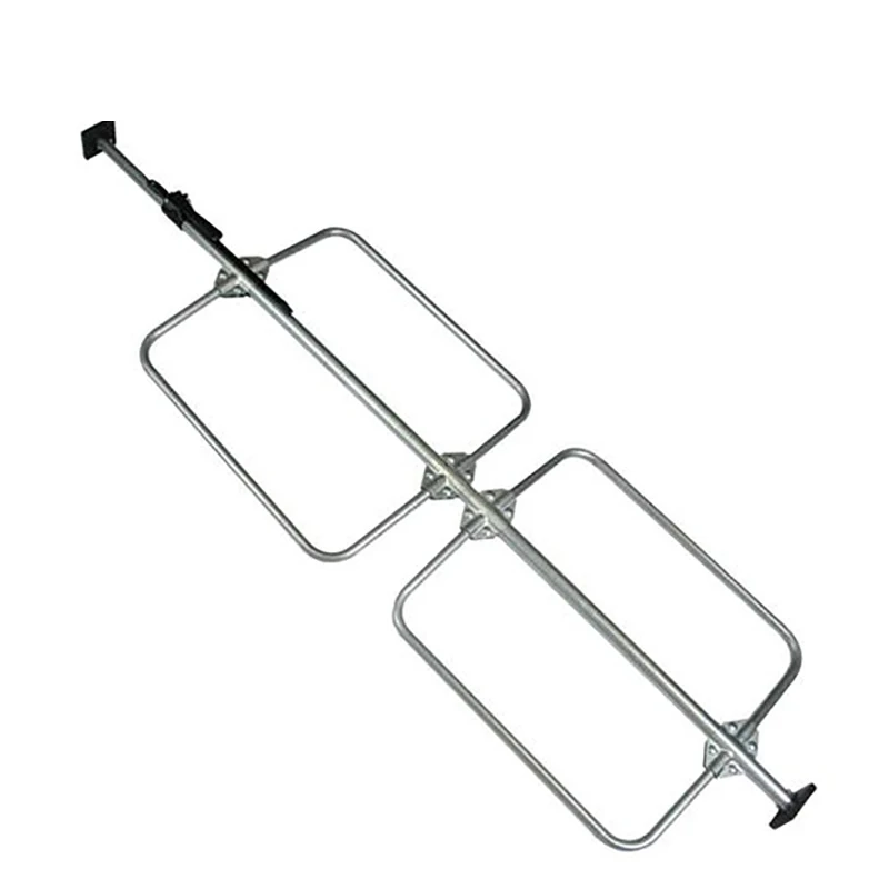 Круглые алюминиевые трубчатые нагрузочные стержни с 2 прокладками X4 дюйма-4 шт. в упаковке грузовые