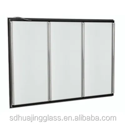 China Factory Tempered Glass Low-E Double Glazing Glass Door For Freezer chiller