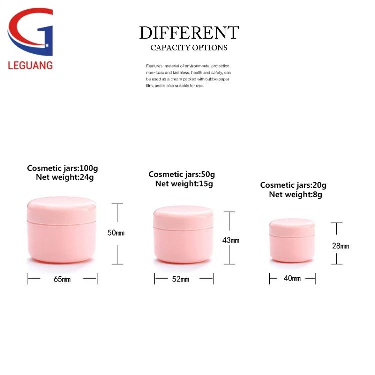  Китайская упаковка косметики 50 мл 100 200 250 г Черная пластиковая банка