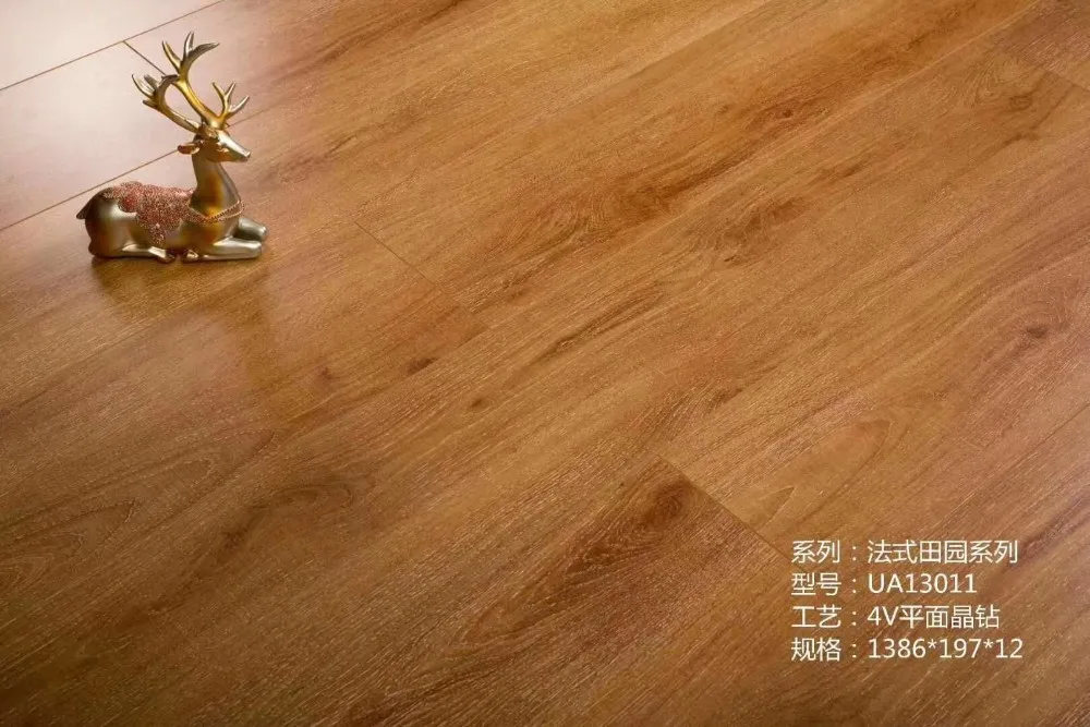 Jinan Caiming 8mm 12mm waterproof HDF MDF AC3 AC4 laminate flooring