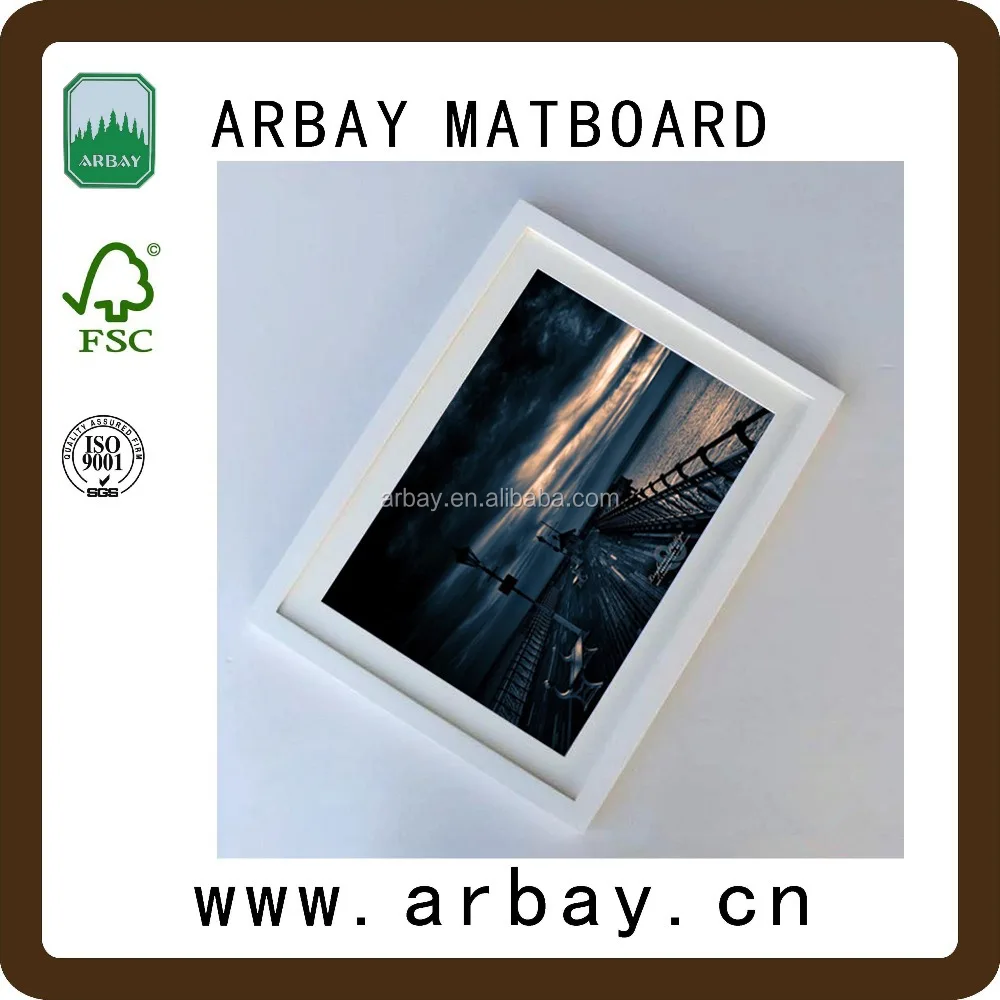 High quality Acid free Black core Precut matboard Cutting board Picture frame