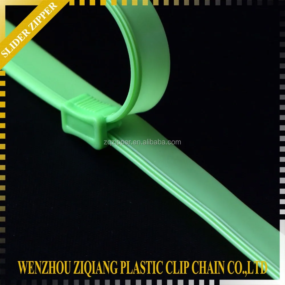 Высококачественная молния из полиэтилена со слайдером, молния для сумки