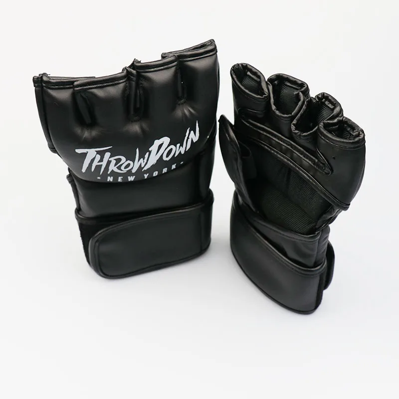 MMA Gloves Grappling Martial Arts Sparring Punching Bag Cage Fighting Mitts UFC Combat Training