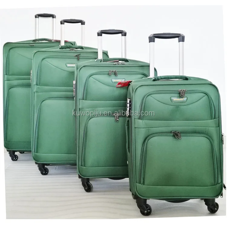 waterproof soft luggage set 3pcs trolley lightweight Spinner 4 piece suitcase travel case set