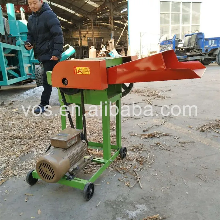 Farm use corn straw cutting machine grass chaff cutter for feed