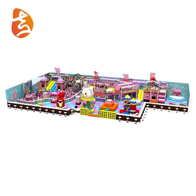 Candy series children durable commercial indoor playground equipment