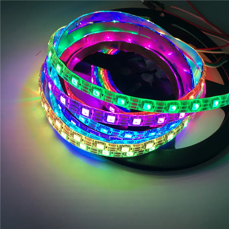 Hot sale apa102 led strip 5050 rgbw build in ic