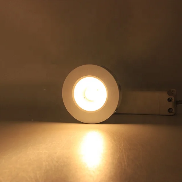Indoor led downlight without driver 5w 10w 15w aluminum down light COB round surface mounted downlight 10w