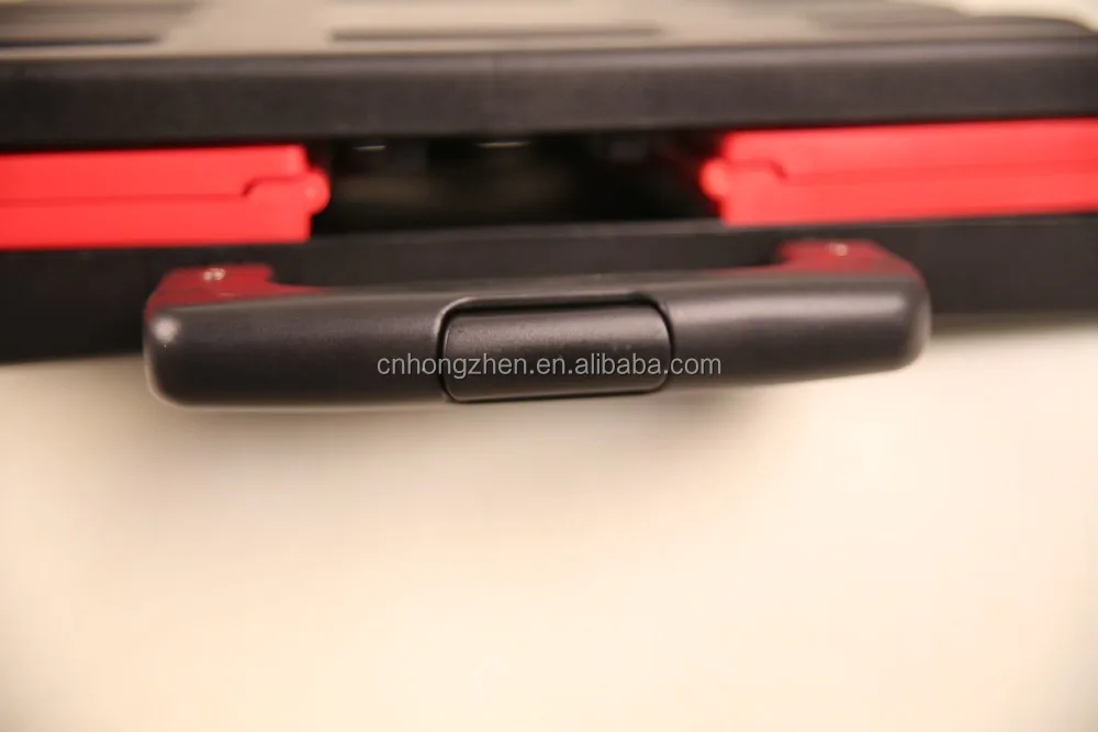 
fashion portable folding shopping trolley 35L Collapsible plastic Shopping Trolley Reusable Shopping Cart Adjustable Handle 