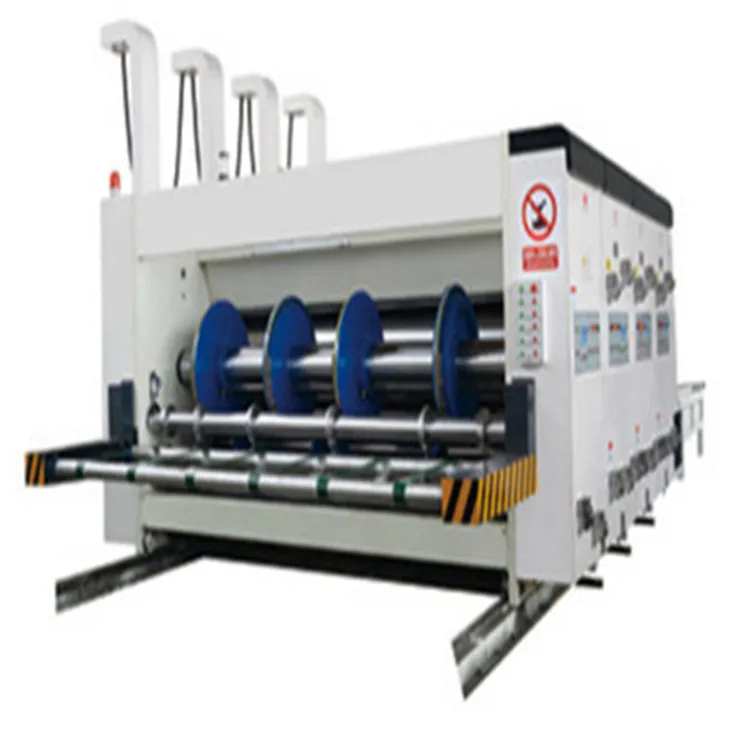 Multicolor Flexographic Ink Die Cutting Machine/Carton Manufacturing Machine