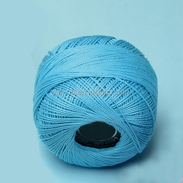 100% хлопчатобумажная чесаная мерсеризованная нить