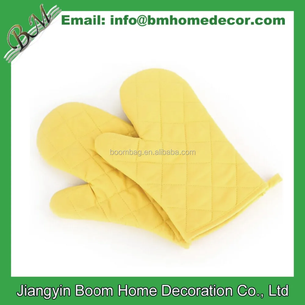 Кухонные изделия, термостойкие стеганые ватные рукавицы для духовки