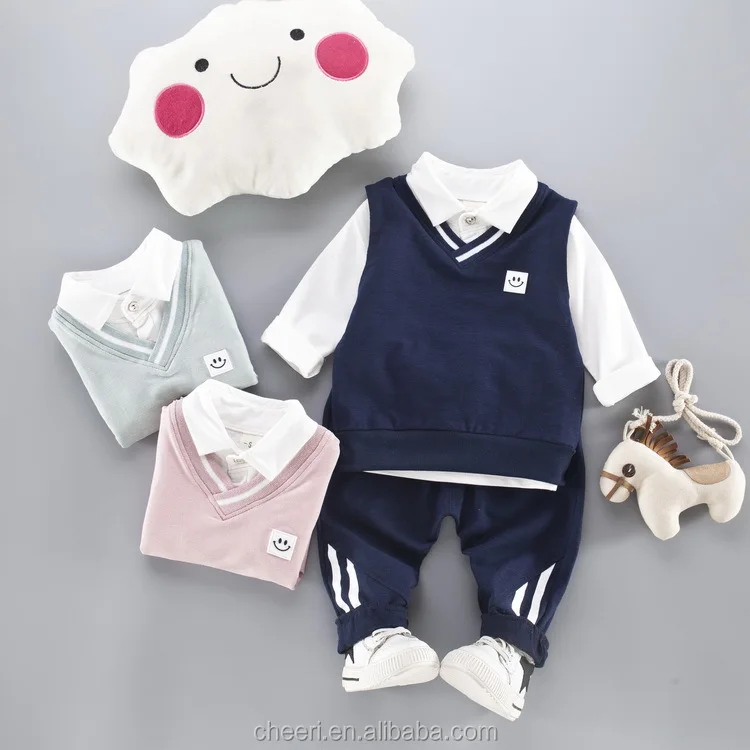 HT-LOC clothes wholesale from china baby boy animal clothes set 2017 kids wear autumn brand named clothing newborn baby clothes