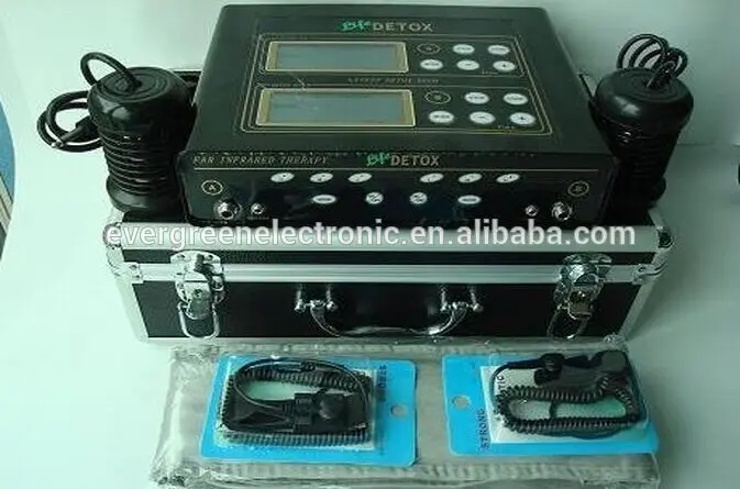 hot selling customized ion cleanse foot bath spa detox machine body detox spa dual body toxin removal machine with great price
