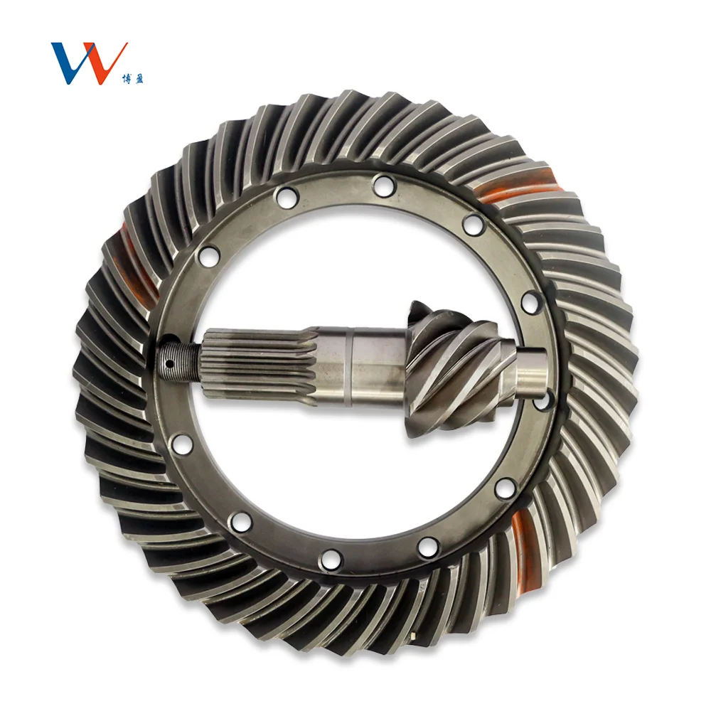 
Truck hobbing crown wheel and pinion swing gear for excavator 
