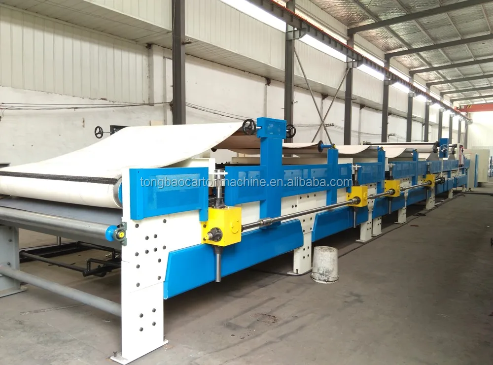 Full automatic corrugated cardboard carton box making machine