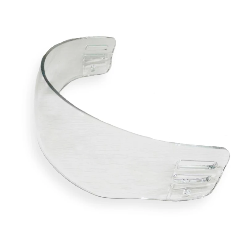 
CE Certificate PC panel Anti-scratch Anti-fog Ice Hockey Helmet Visor 