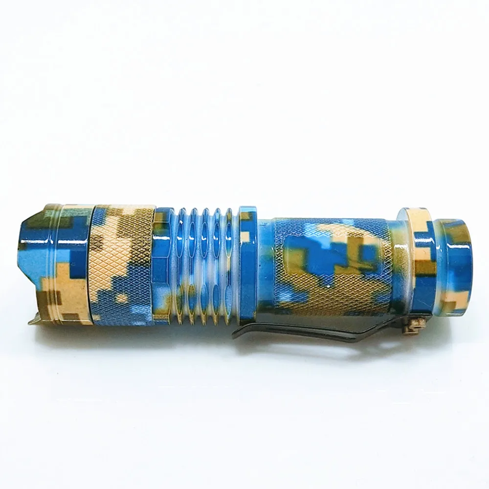 Bright Mini Tactical LED Flashlight Perfect for Security, Tactical and General Use Zoom Function and 3 Light Modes