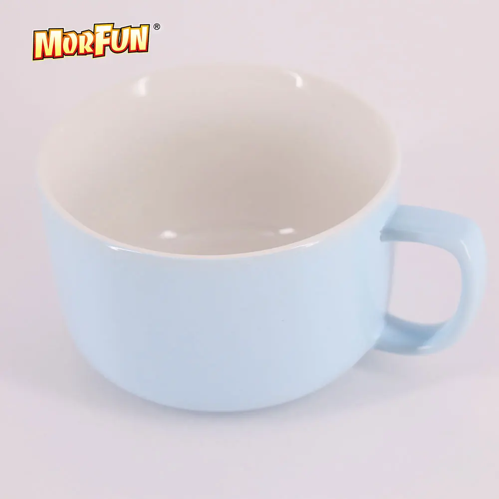 Ceramic Solid Color Soup Mug With Different Size