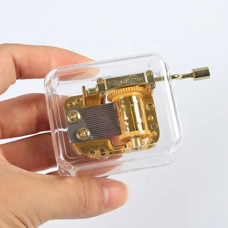Custom Melodies Hand Crank Music Box Mechanism