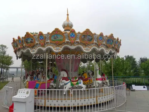 fun park equipment luxury adults merry go round carousel