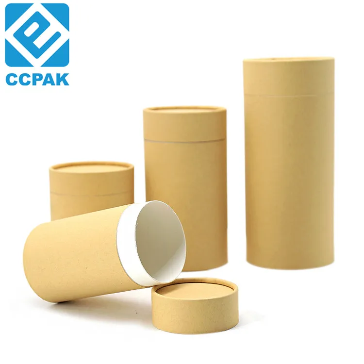 Индивидуальный красочный картонный тубус Упаковка Контейнер Упаковка оптовая продажа