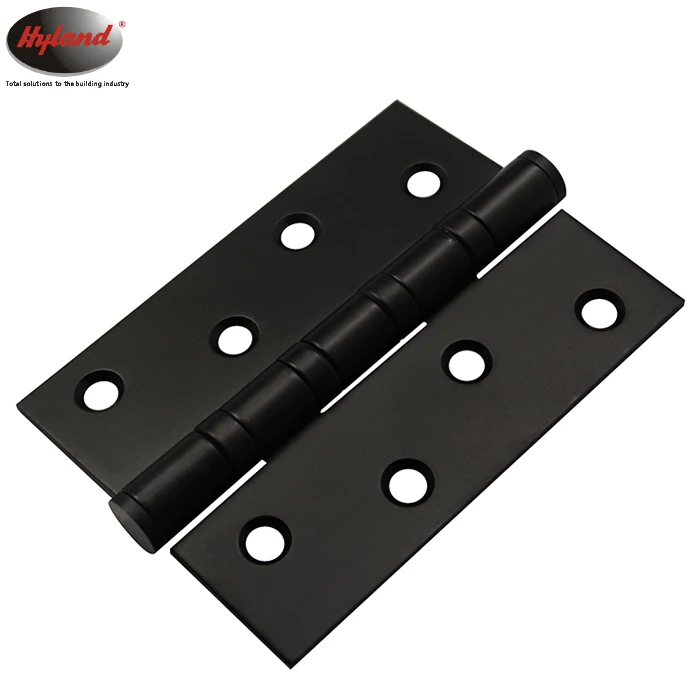 HYLAND OEM 4x3x2.5MM 4BB ball bearing door hinges, steel garage door hinges, bisagras with black color