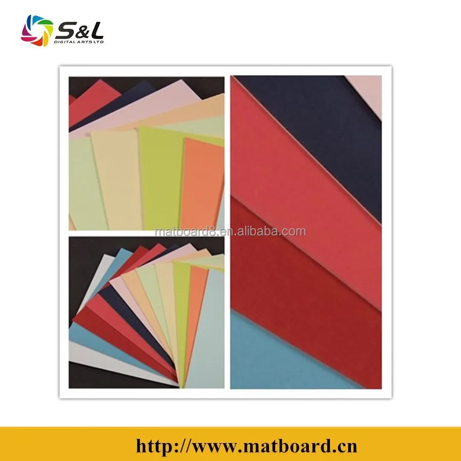 Wholesale Acid-free Matboard With White Black Cream Core