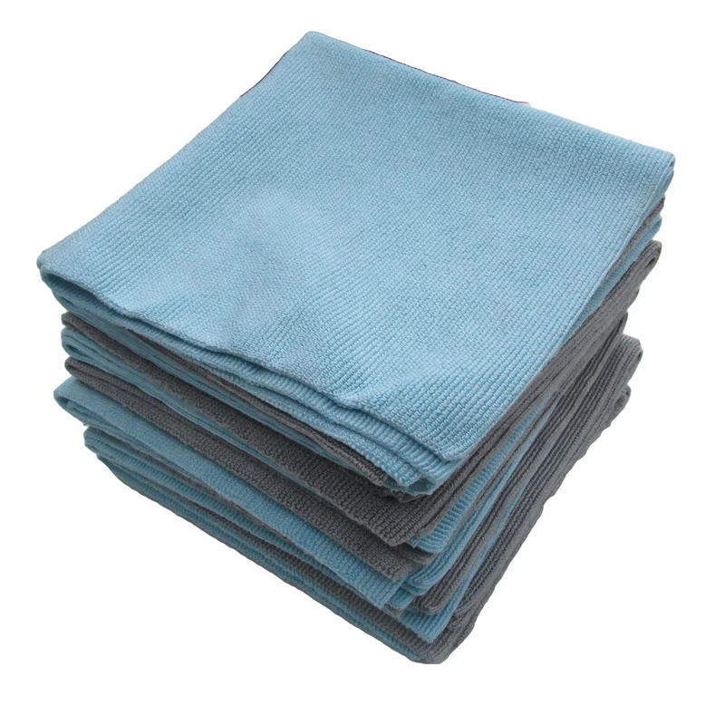 40x40cm Pearl Edgeless Microfiber Car Detailing Towel for Auto Buffing Polishing Wash Glass Window Wax Cleaning Cloth
