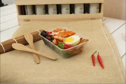 750ml rectangular disposable microwave plastic food container wholesale