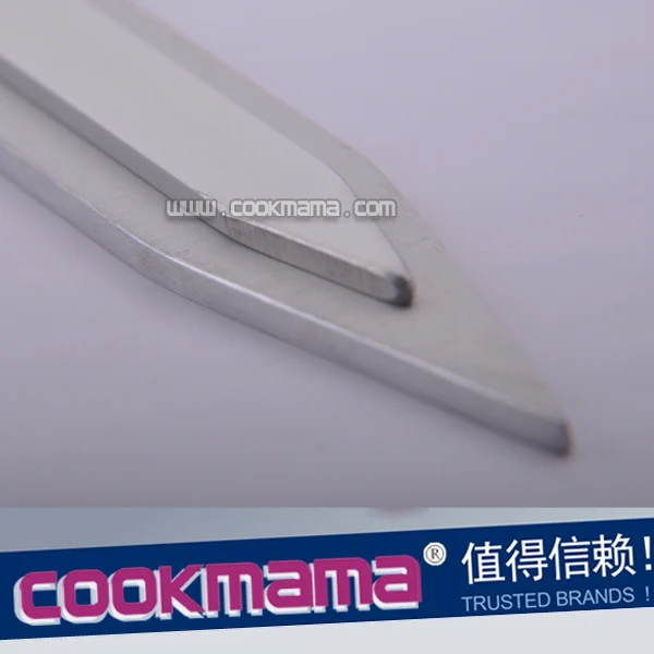 Factory customized logo sells well aluminum bbq skewers for Camping out Cooking