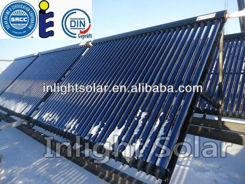 Frost Resistance Vacuum Tube Sun Collectors 30 Pipes