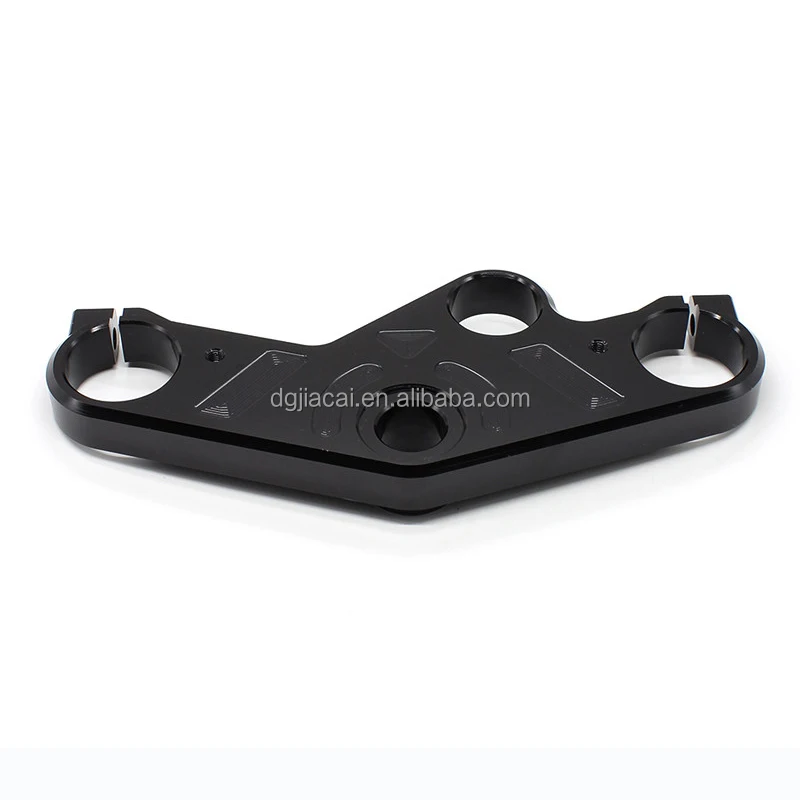 Powerful manufacturers customize CNC machined motorcycle and auto parts aluminum alloy bracket triangular connectors