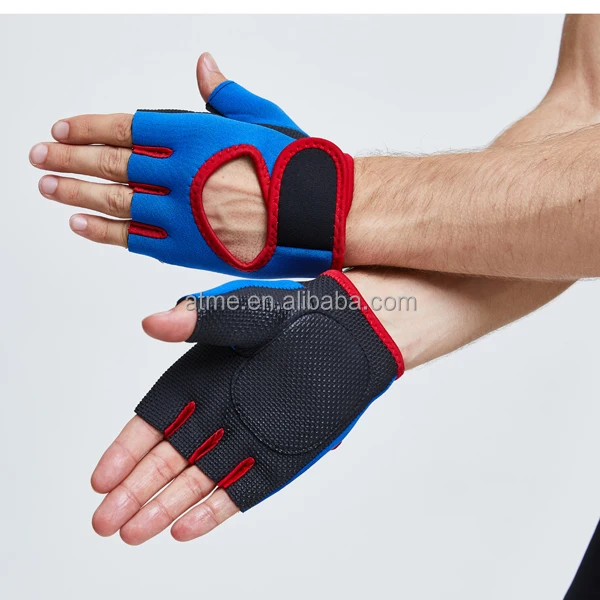 
Men & Women Sports Gym Glove for Fitness Training Exercise Body Building Workout Weight Lifting Gloves Half 