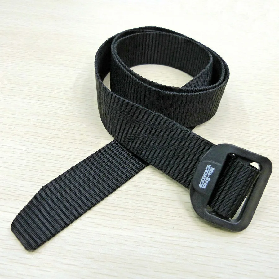 1.5 inch Custom Tdu Nylon Web Webbing Belt With Person LOGO underwear waistband fabric woven belt