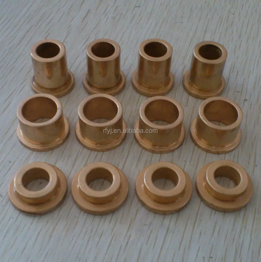 powder metal oil bronze bushing sintered part