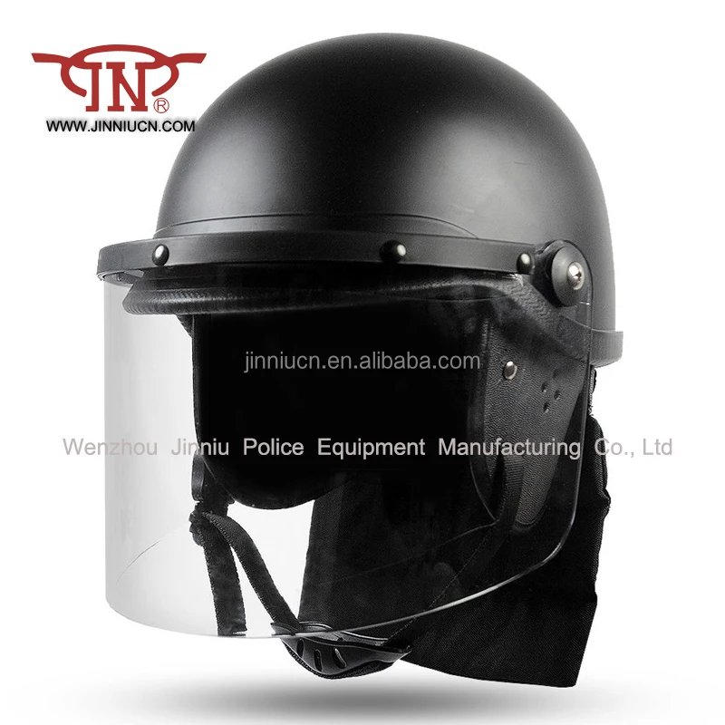Dependable performance anti riot police tactical safety ballistic helmet for sale