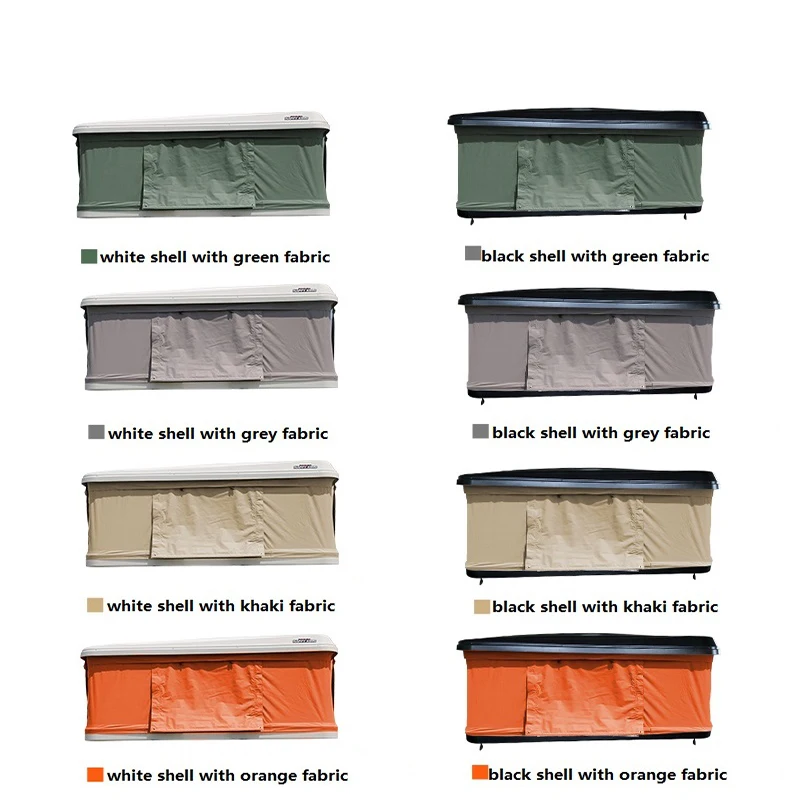 2018 Hot Sale Waterproof camping car hard shell roof top tent