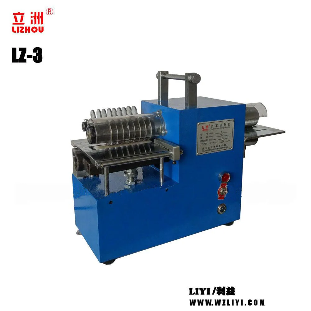 
LZ-3 Leather strap strip belt cutting machine with low price 